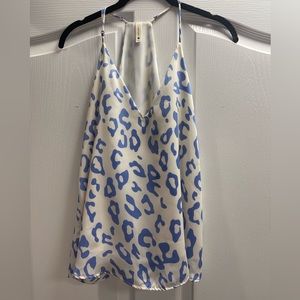Leopard print tank top